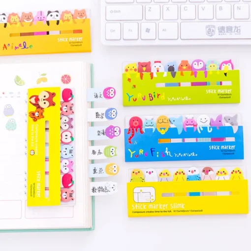 Mini Kawaii Memo Pad Sticky Notes  2