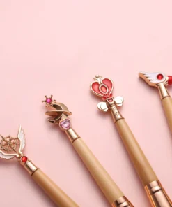 Aesthetic Pastel Kawaii Sailor Moon/Cardcaptor Sakura Makeup bamboo Brushes Bamboo 3