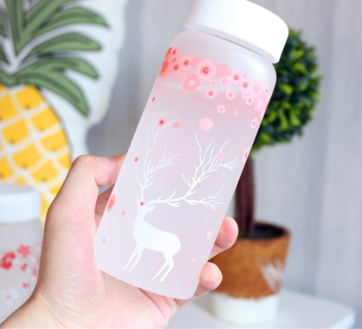 Orange Elk Sakura Frost Water Bottle 3