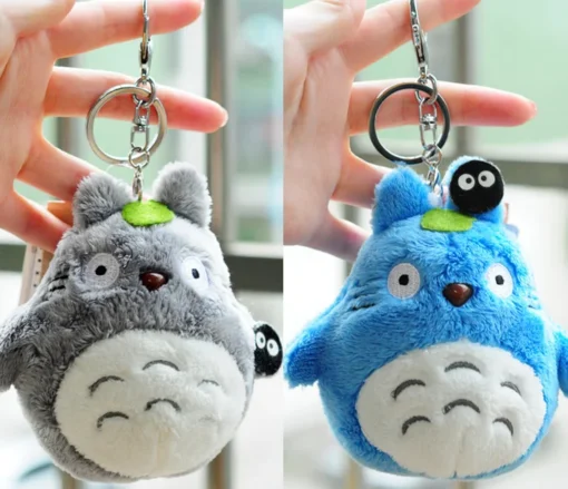 Kawaii Totoro Plush Toy Keychain