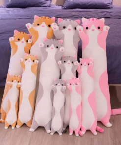 Long Cat Pillow Plushies