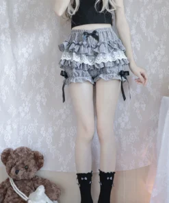 Lolita Maid Ruffle Shorts