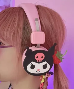 Kuromi & Hello Kitty Bluetooth Headphones 2