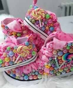 Kawaii Candyland Sparkle Sneakers