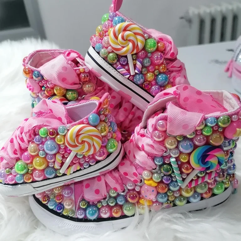 Kawaii Candyland Sparkle Sneakers