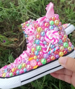 Kawaii Candyland Sparkle Sneakers 2